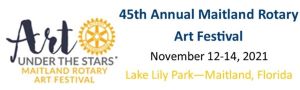 Art Under the Stars 45th Annual Maitland Rotary Art Festival
