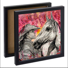 Load image into Gallery viewer, Hold Your Horses 12&quot; x 12&quot; Limited Edition Archival Reproduction #2 of 25