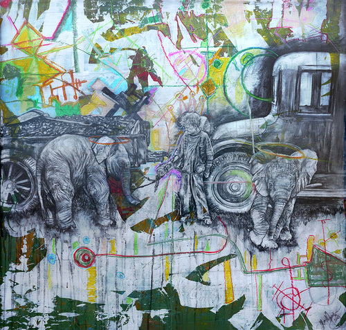 Emancipation Pachydermata Limited Edition Archival Reproduction