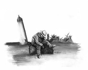 The Lighthouse Keeper Limited Edition Archival Reproduction
